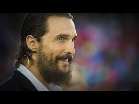 Les vérités de la vie selon Matthew McConaughey : redéfinir le succès et vivre avec intention