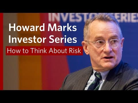 Howard Marks über Risikodenken, Asymmetrie und Kapitalerhalt